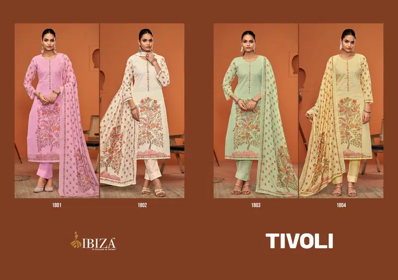 Ibiza Tivoli Digital Printed Fancy Salwar Kameez Collection